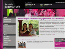 Tablet Screenshot of jugendarbeit-evang-tg.ch